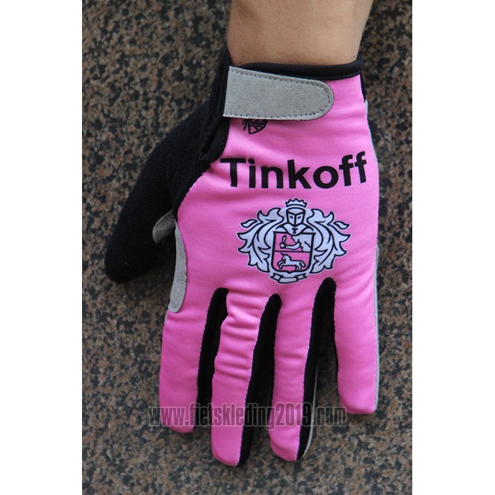 2020 Tinkoff Handschoenen Met Lange Vingers Roze
